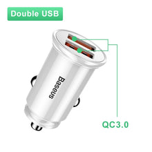 Load image into Gallery viewer, Baseus 30W Car Charger with Quick Charge 4.0 3.0