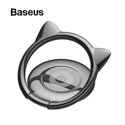 Baseus Cat Ear Phone Ring Holder 360 Degree Rotation