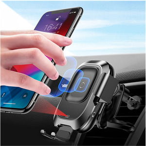 Baseus 10W Wireless Charger Car Phone Holder